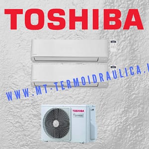 Climatizzatore Toshiba mod. SHORAI EDGE DUAL SPLIT 9000+12000 btu/h